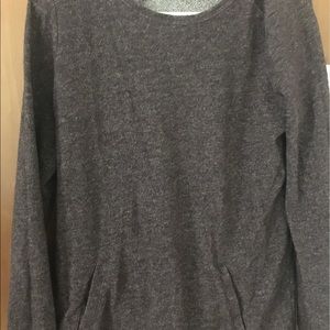 **3 for $15**Loft crew neck sweatshirt.